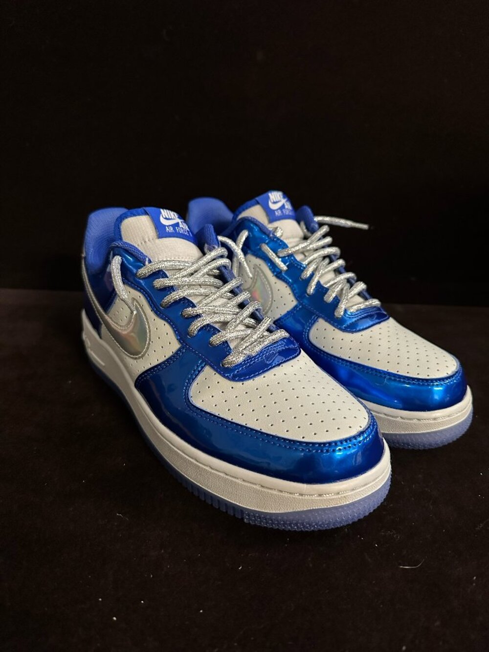 Nike Air Force 1 '07 LV8 Light Photo Blue Iridescent HV5751-435 Men’s Size 8
